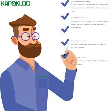 Kapoklog Logistics Supply Professional Express Shipping Door to Door Air Cargo Express Courier de Chine à l'Allemagne