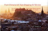 Service d'expédition de Chine au Royaume-Uni